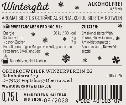 Winterglut rot, alkoholfrei