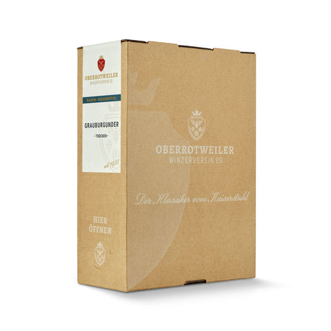 Grauburgunder, Bag-in-Box, QbA, trocken, 3 L