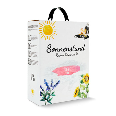 Sonnenstund Rosé, Bag-in-Box, QbA, trocken, 3 L