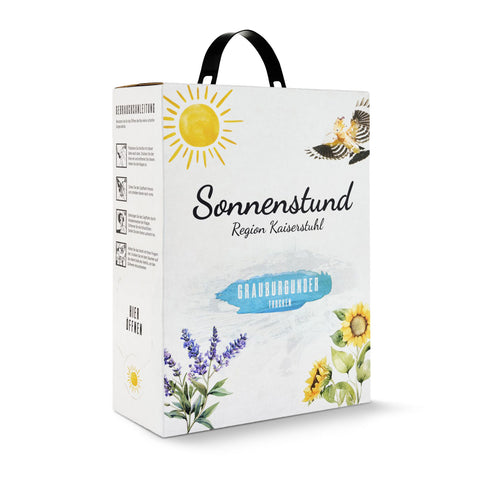 Sonnenstund Grauburgunder, Bag-in-Box, QbA, trocken, 3 L